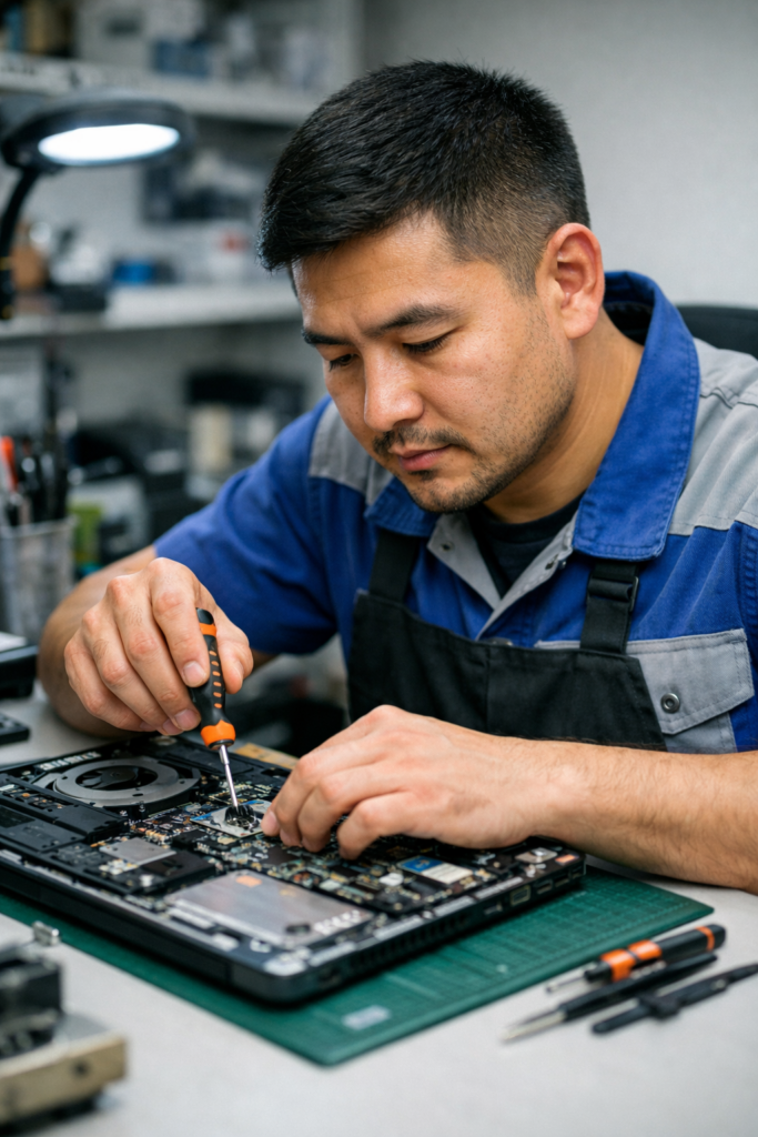 ремонт ноутбуков в Алматы